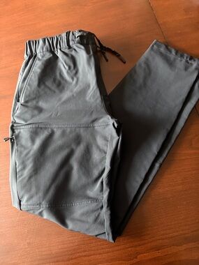 Men's Black Tech Jogger Pants
